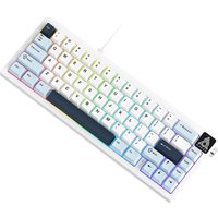 Клавиатура Ajazz AK650 Wired (синий/белый, Ajazz Sea Salt)