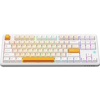Клавиатура Ajazz AK870 V2 (желтый/белый, Ajazz Daydream) Клавиатура Ajazz AK870 V2 (желтый/белый, Ajazz Daydream)