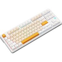 Клавиатура Ajazz AK870 V2 (желтый/белый, Ajazz Daydream) Клавиатура Ajazz AK870 V2 (желтый/белый, Ajazz Daydream)